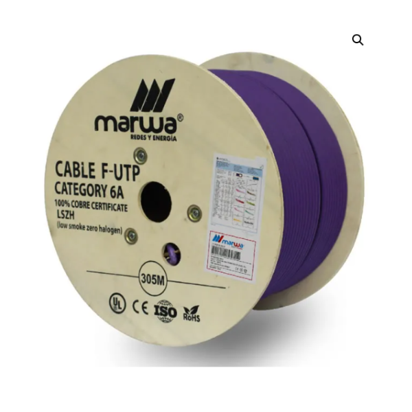 Cable FTP CAT 6A Libre de Halógenos LSZH