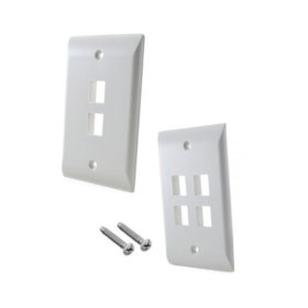 FACEPLATE AMP SENCILLO Y DOBLE PARA DATOS