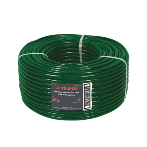 manguera para riego en rollo x 100 mtr