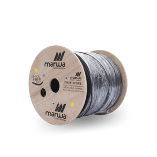 cable para fibla optica de 1 hilo - 2 hilos marca marwa
