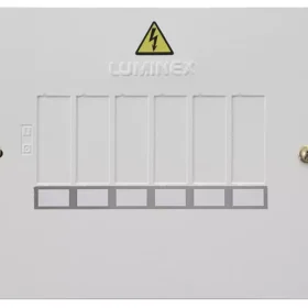 TABLERO MONOFASICO LUMINEX 6 CIRCUITOS