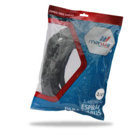 ESPIRAL MARWA 3/4 X 5 M BLANCO/NEGRO