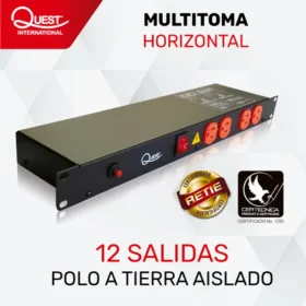 MULTITOMA 12 SALIDAS PARA RACK