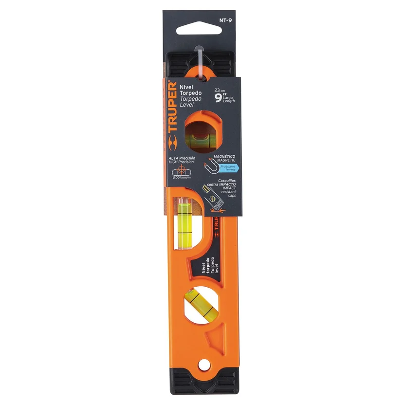 NIVEL TORPEDO MAGNETICO 9 PULGADAS TRUPER