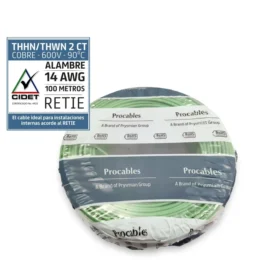 ALAMBRE No 14 ROLLO X 100 CENTELSA