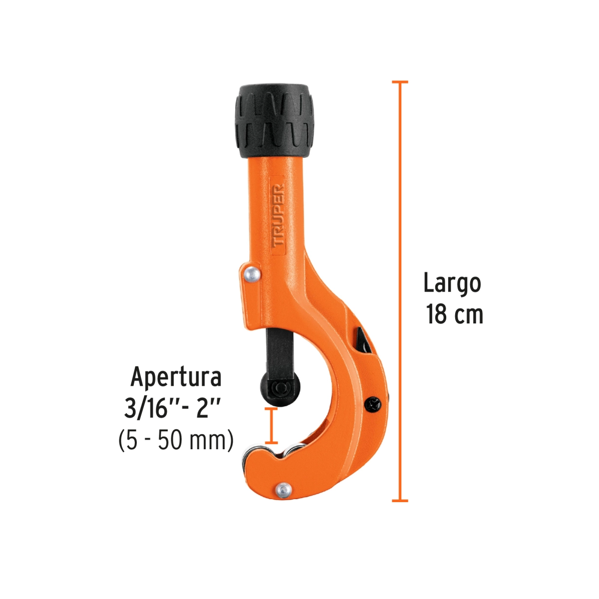 Cortatubo Para Cobre 3/16” – 2” Cuchilla 18mm Truper 12859 - Imagen 3