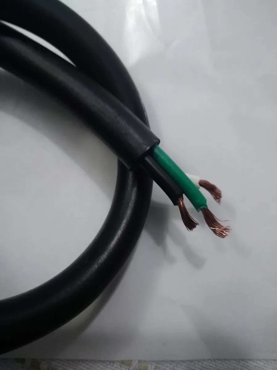Cable Eléctrico Encauchetado 3x10 Awg Negro X 50 Metros - Imagen 3